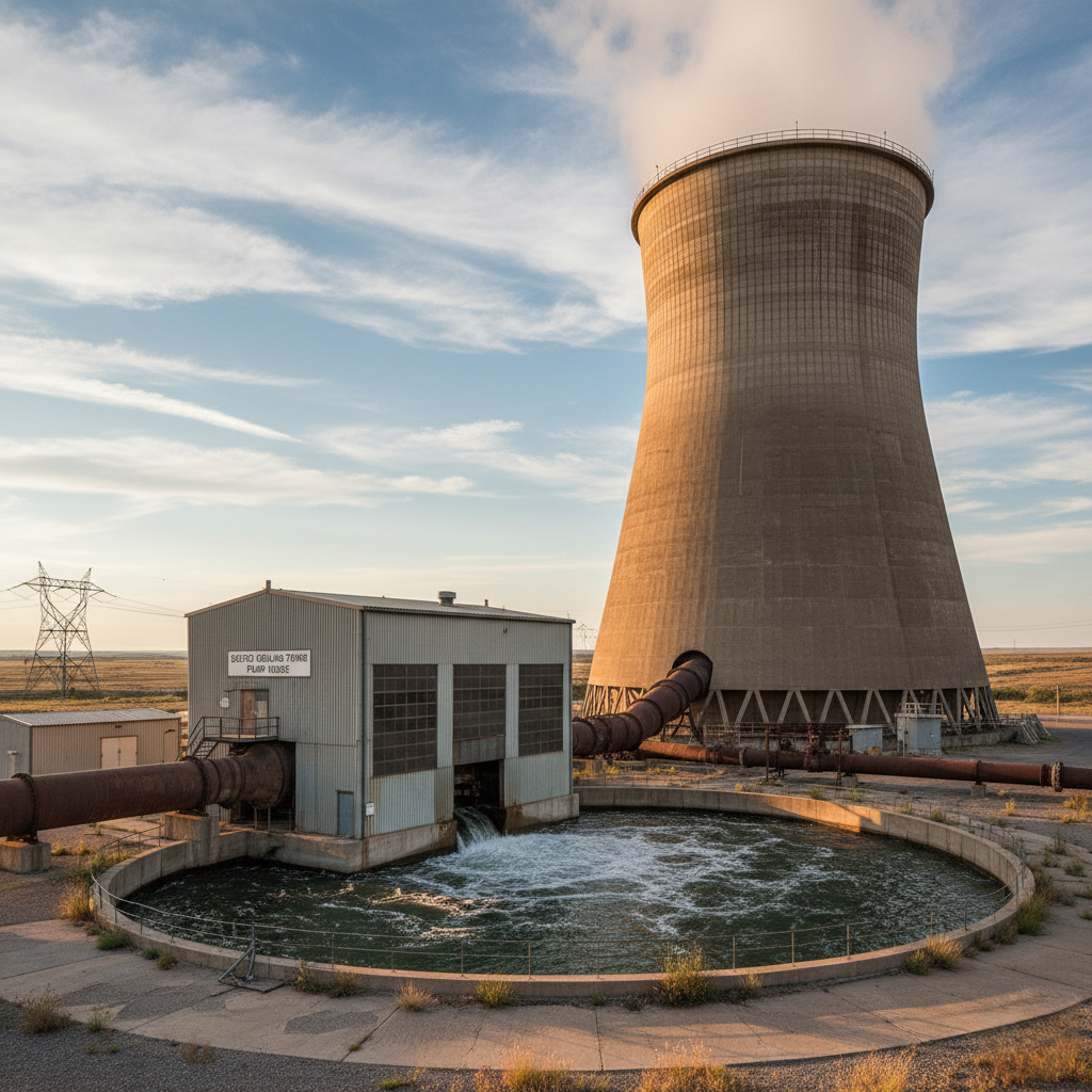 Caster Cooling Tower Pump House