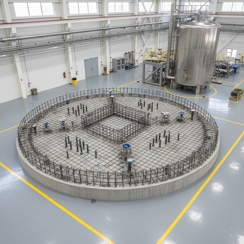 Nitrogen Tank Foundation